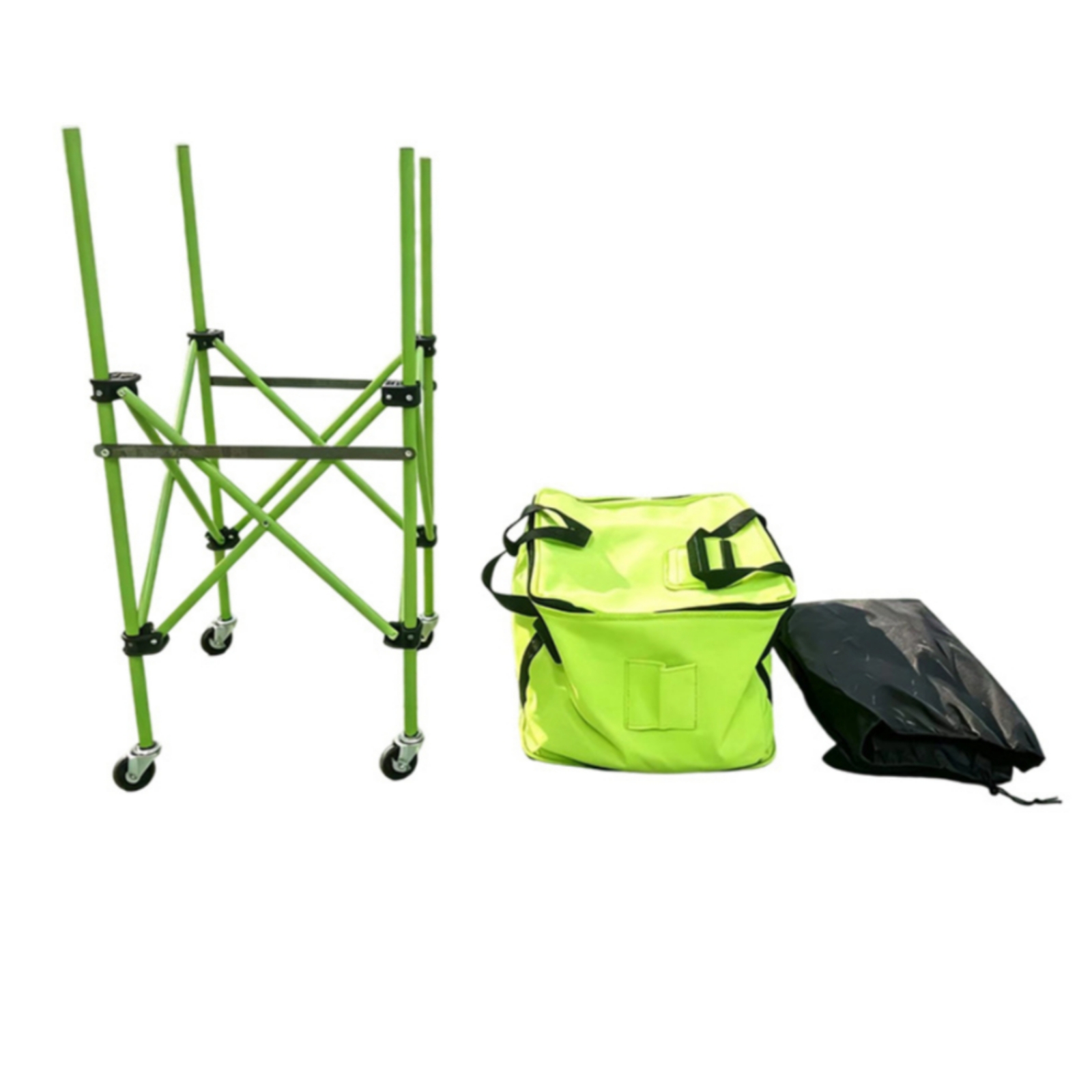 Sports Equipment Cart - Carrello Pieghevole per Palloni, Contenitore Mobile