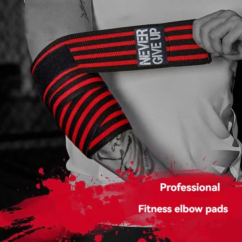 Sports Equipment United - Protezione per Gomito Sportiva con Fascia