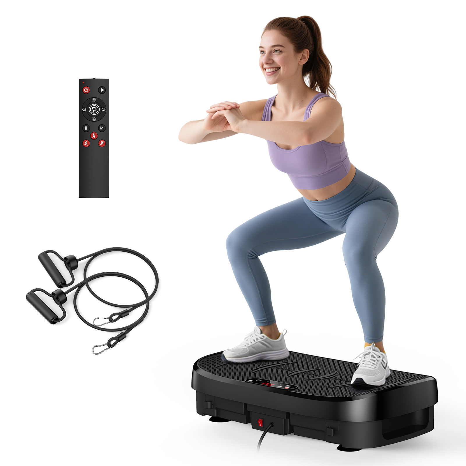 Sports Equipment Images - Piattaforma Vibrante per Bruciare Grassi, 120