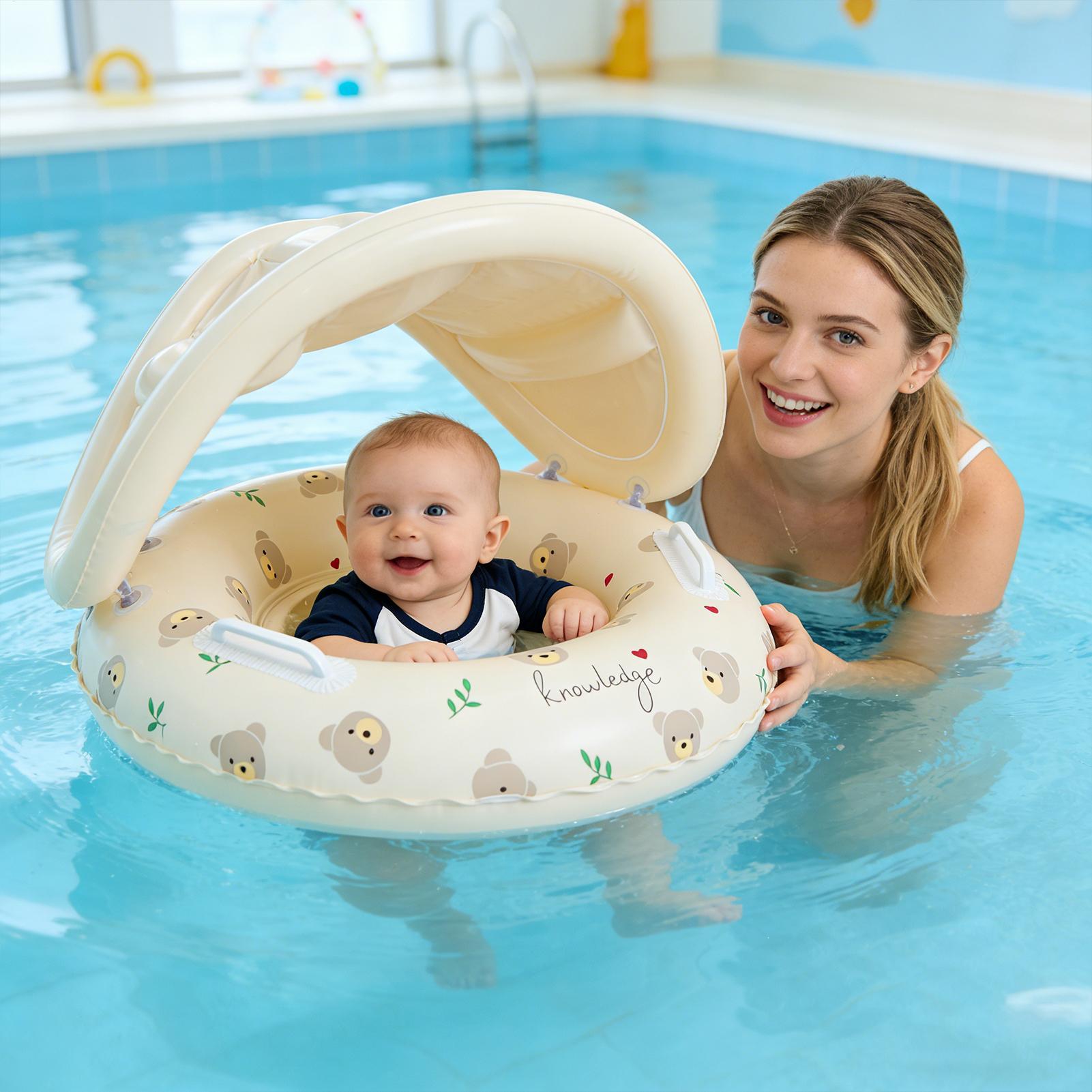 Pull Buoy Swimming - Anello Galleggiante Gonfiabile per Neonati con