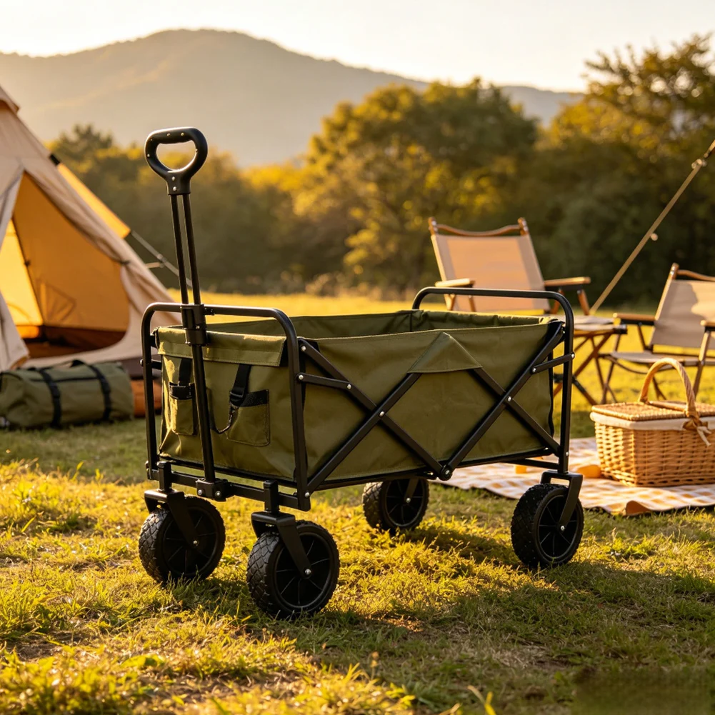 Sports Equipment Trolley - Ruote di Ricambio Pieghevoli per Carrelli