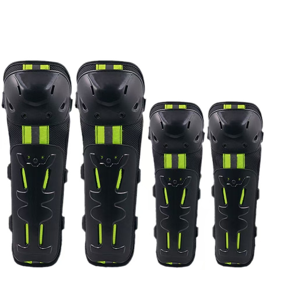 Sports Equipment United - Ginocchiere e Gomitiere Moto Verdi e