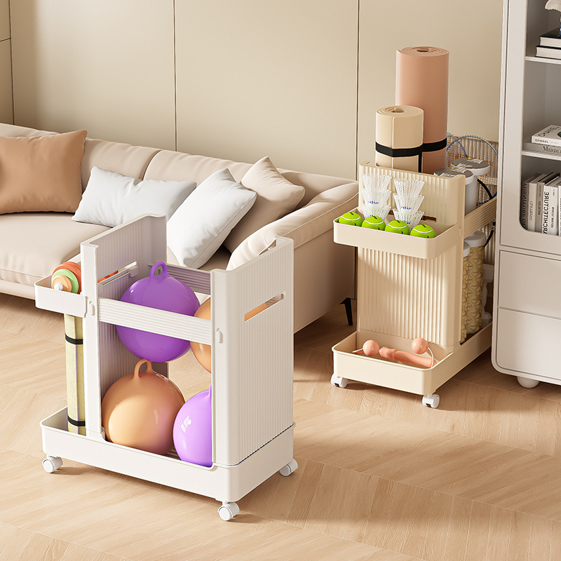Sports Equipment Trolley - Carrello Portaoggetti per Attrezzature Sportive, Cesto