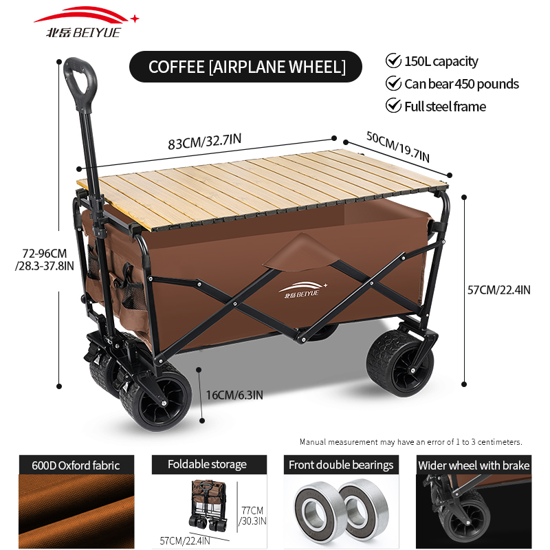 Carrello da Campeggio Pieghevo - Sports Equipment Trolley recensione e prezzo