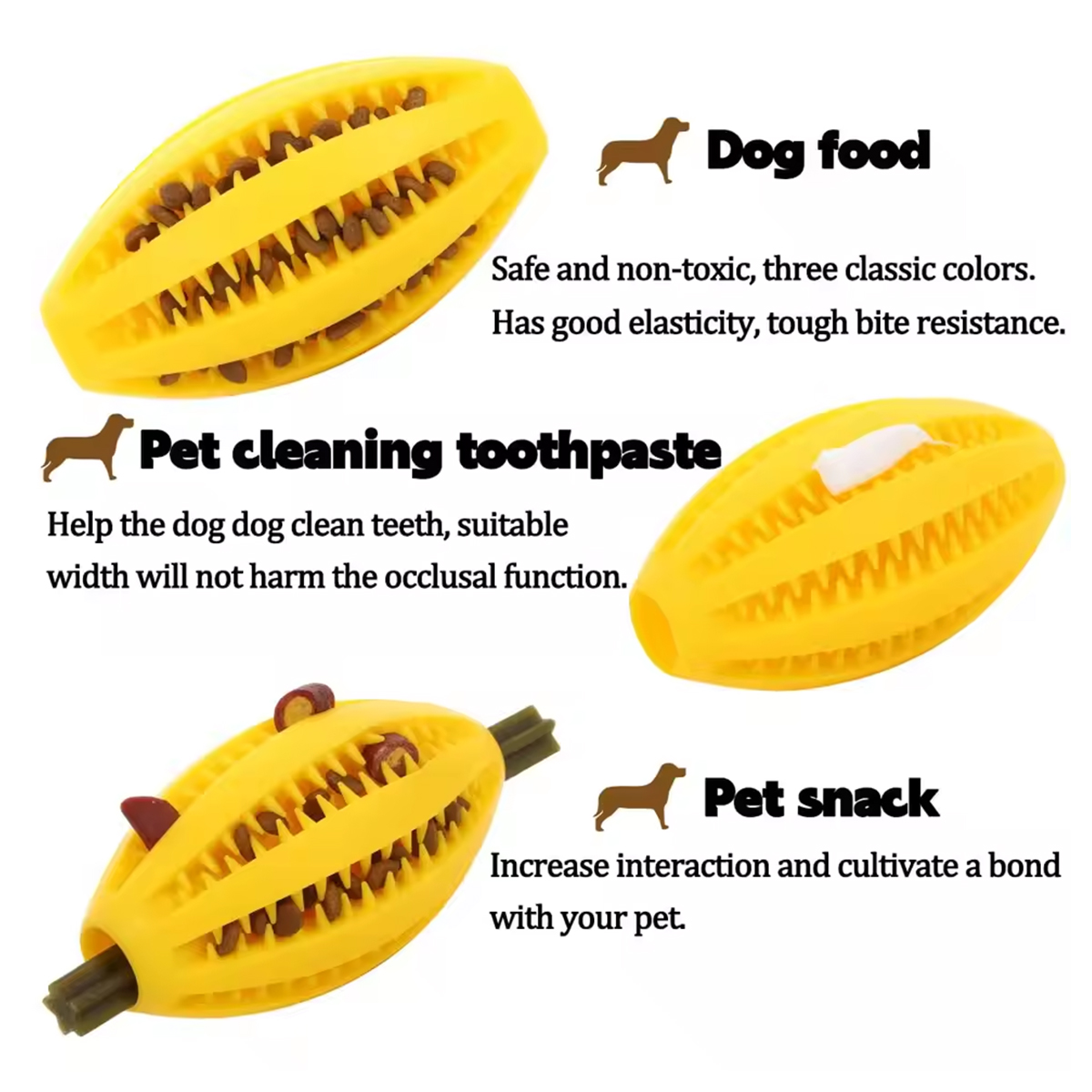 Giocattolo per cani a forma di - Rugby Training Ball recensione e prezzo
