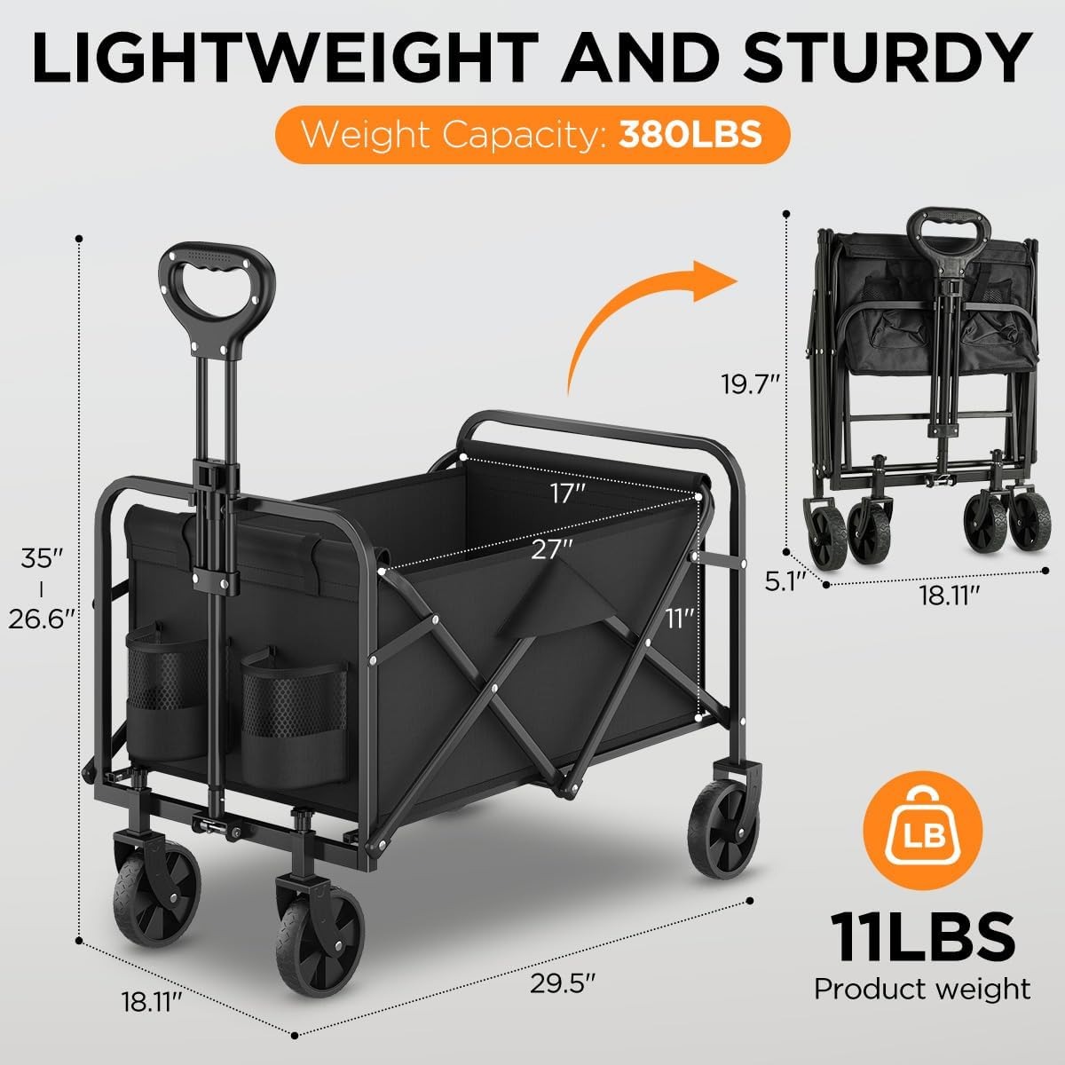 Carrello Pieghevole per Ogni T - Sports Equipment Trolley recensione e prezzo