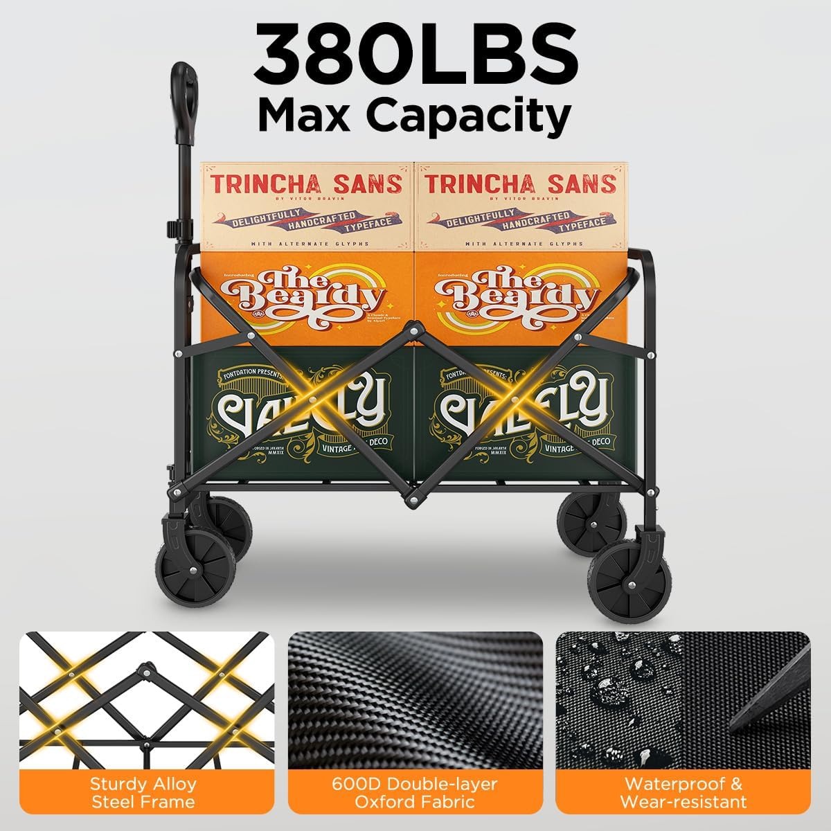 Carrello Pieghevole per Ogni T - Sports Equipment Trolley recensione e prezzo