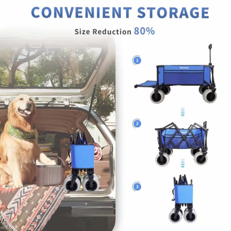Carrello sportivo pieghevole Y - Sports Equipment Trolley recensione e prezzo