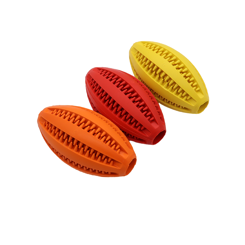 Cane palla di perdite di gomma - Rugby Training Ball recensione e prezzo