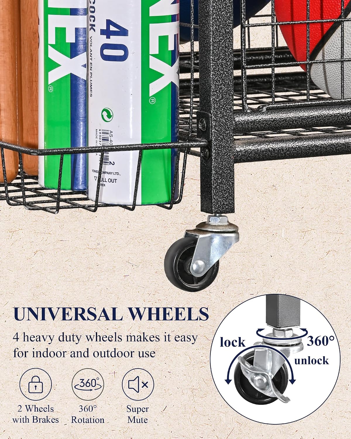 Organizzatore per Attrezzature - Sports Equipment Cart recensione e prezzo