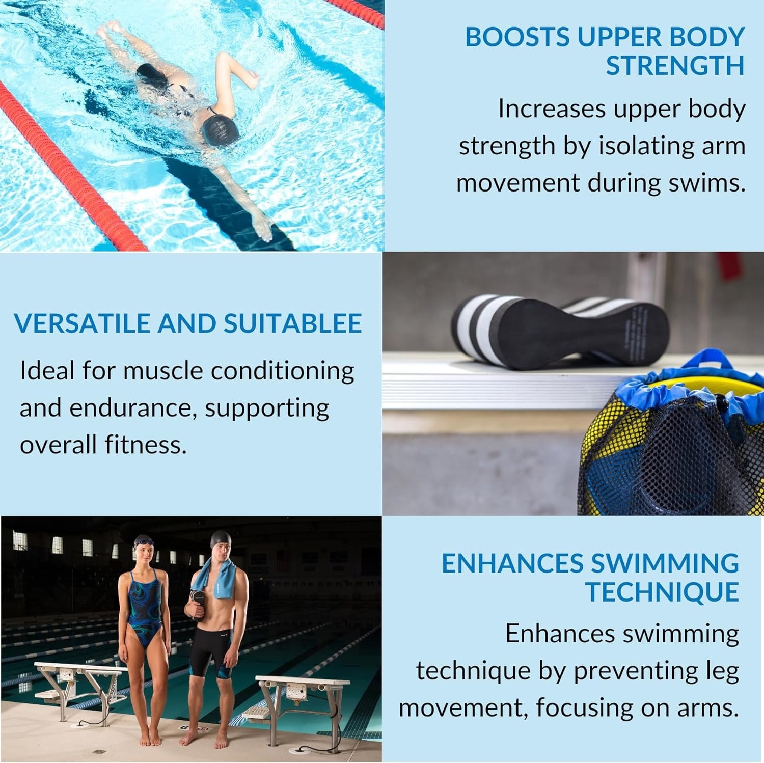 Pull Boa Galleggiante Forza de - Pull Buoy Swimming recensione e prezzo