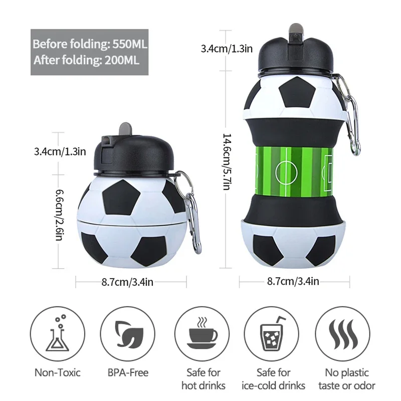 Borracce Pieghevoli per Bambin - Sports Equipment 4 Year Old recensione e prezzo